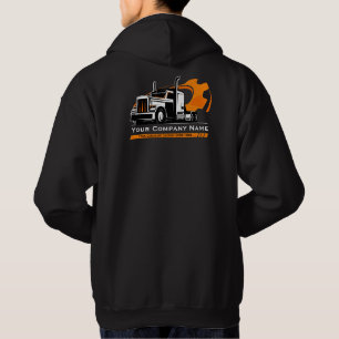 Professionele Vrachtwagen Transportbedrijf Reparat Hoodie