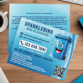 Professionele vuilreiniging flyer