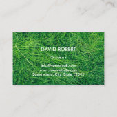 Professionele waakzaamheid en landschapsontwerp visitekaartje (Achterkant)