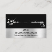 Professionele wasmiddeldruk visitekaartje (Achterkant)