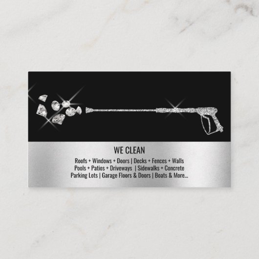 Professionele wasmiddeldruk visitekaartje (Achterkant)