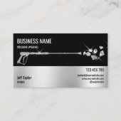 Professionele wasmiddeldruk visitekaartje (Voorkant)