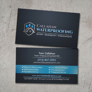 Professionele Waterdichtingsdienst Uitvoerder  Visitekaartje