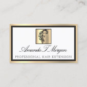 Professionele wimper haarverlenging Brows Gold Lux Visitekaartje (Voorkant)