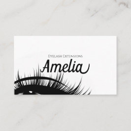 Professionele wimperextensions & microblading visitekaartje