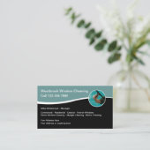 Professionele Windows-reinigingsservice Visitekaartje (Staand voorkant)