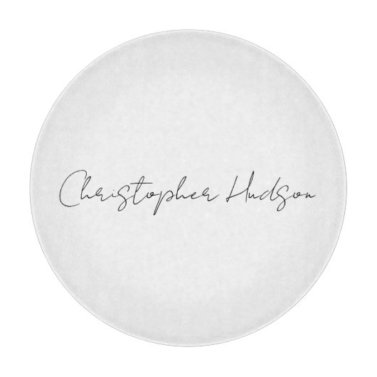 Professionele Witte Duidelijke Creatieve Chic Kall Snijplank (Voorkant)