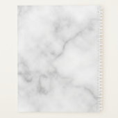 Professionele witte marmer planner (Achterkant)