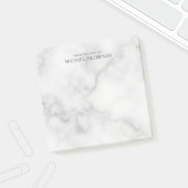 Professionele witte marmer post-it® notes