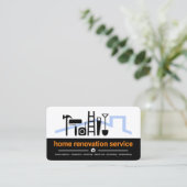 Professionele witte zwarte lagen - constructie visitekaartje (Staand voorkant)