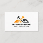 Professionele woningrenovatie Aannemer verbouwen Visitekaartje (Achterkant)