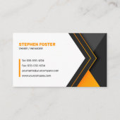 Professionele woningrenovatie Aannemer verbouwen Visitekaartje (Voorkant)