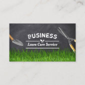 Professionele woon- en landschapszorg visitekaartje (Voorkant)