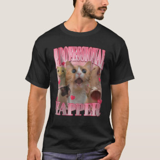Professionele Yapper Kat Grappig Vreemd Specifiek T-shirt