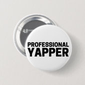 Professionele Yapper Ronde Button 5,7 Cm (Voorkant /achterkant)