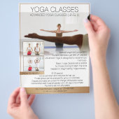  professionele Yoga-klassevliegers Flyer (Hand)