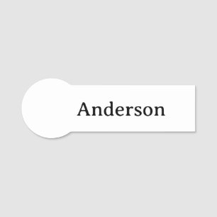 Professionele Zakelijke 3.75" X 1.25" Vorm Badge