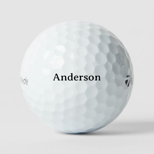 Professionele Zakelijke 3 Pack Taylor Made TP5 Golfballen (Voorkant)