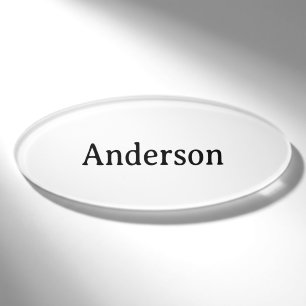 Professionele zakelijke 3" x 1,125" naambadge