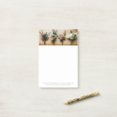 Professionele zakelijke foto aangepaste tekst post-it® notes (Op bureau)