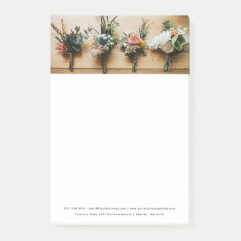 Professionele zakelijke foto aangepaste tekst post-it® notes