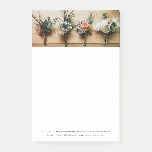 Professionele zakelijke foto aangepaste tekst post-it® notes (Voorkant)