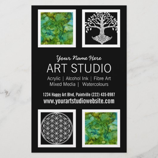 Professionele zakelijke handleiding flyer (Voorkant)