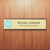 Professionele zakelijke Kantoor Voeg Logo naam tit Deurbordje