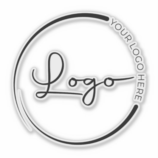 Professionele zakelijke laptop met het merk Logo Sticker (Voorkant)