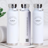 Professionele zakelijke logo Aangepaste QR-website Waterfles