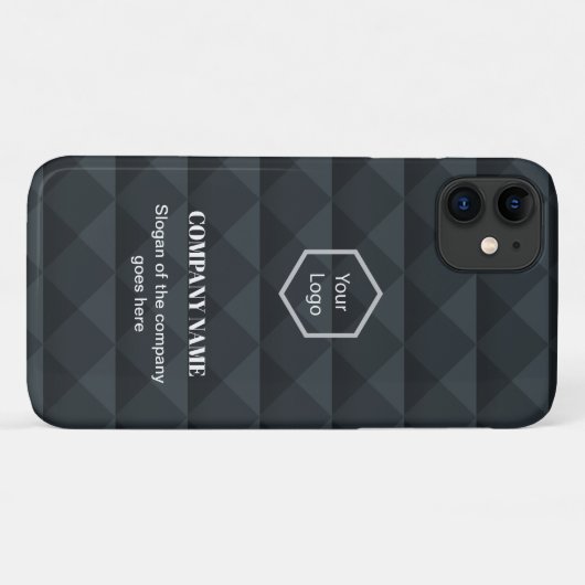 Professionele zakelijke Logo Case-Mate iPhone Case (Achterkant (horizontaal))