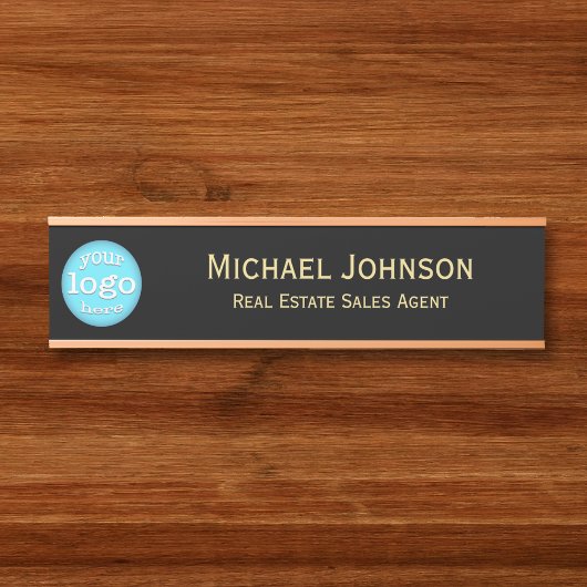 Professionele zakelijke Logo Deurbordje