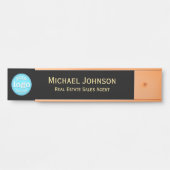 Professionele zakelijke Logo Deurbordje (Voorkant)