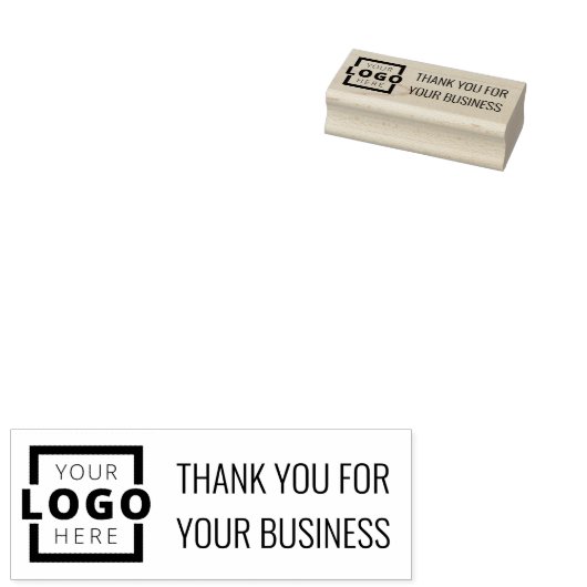 Professionele zakelijke Logo - Hartelijk dank Rubberstempel (Gestempeld)