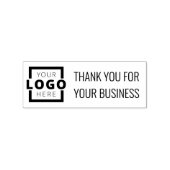 Professionele zakelijke Logo - Hartelijk dank Rubberstempel (Afrduk)