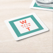 Professionele zakelijke Logo Kartonnen Onderzetters (Schuin)