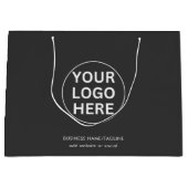 Professionele zakelijke Logo met het bedrijfsmerk Groot Cadeauzakje (Voorkant)