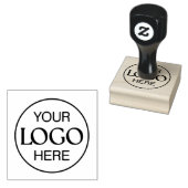 Professionele zakelijke Logo-minimalist Rubberstempel (Gestempeld)