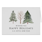 Professionele Zakelijke Logo Minimalistische Kerst (Voorkant Horizontaal)