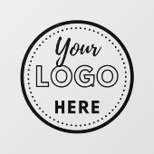 Professionele zakelijke Logo Modern Company Raamsticker (Vel)