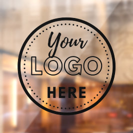 Professionele zakelijke Logo Modern Company Raamsticker