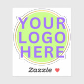 Professionele Zakelijke Logo op Branded Waterfles Sticker (Vel)