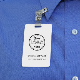 Professionele zakelijke logo Personeel Badge