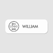 Professionele zakelijke logo Personeel Naamplaatje (Voorkant)