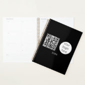 Professionele zakelijke Logo - QR-code en -tekst Planner (Display)