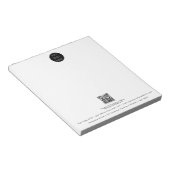 Professionele zakelijke Logo QR Code Promotie Notitieblok (Schuin)