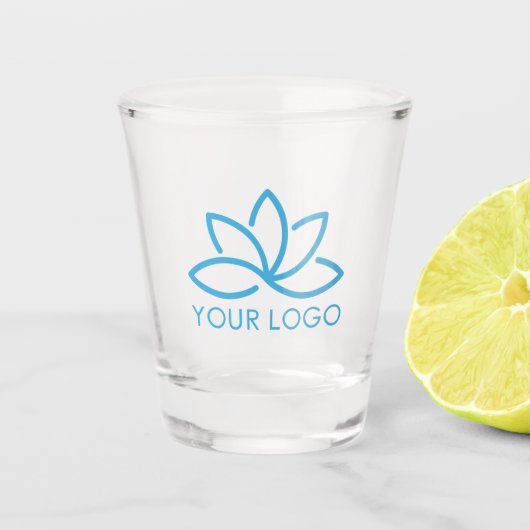 Professionele zakelijke Logo Shot Glas (Voorkant)