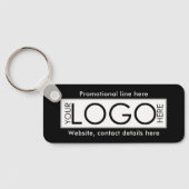 Professionele Zakelijke Logo Tekst Promo Gifts Zwa Sleutelhanger (Achterkant)
