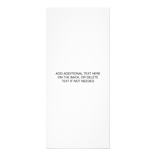 Professionele zakelijke Logo zwart-witservice Reclamekaart (Achterkant)