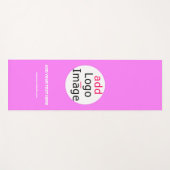 Professionele  zakelijke merken Deep Pink Yogamat (Voorkant (horizontaal))